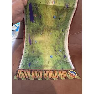 Heavy Gear Dream Pod 9 Terra Nova World Map RPG